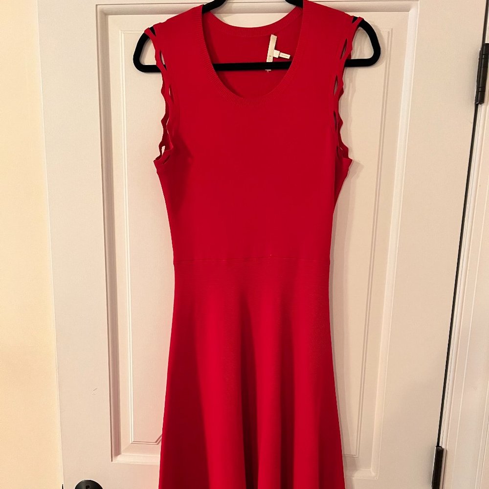 MAJE RED DRESS - Picture 5 of 7